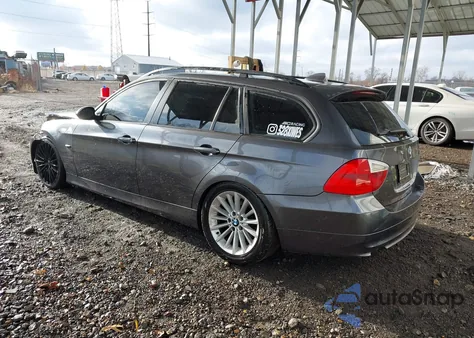 2008 BMW 328Xi из США, поврежденный, VIN WBAVT73558FZ37235
